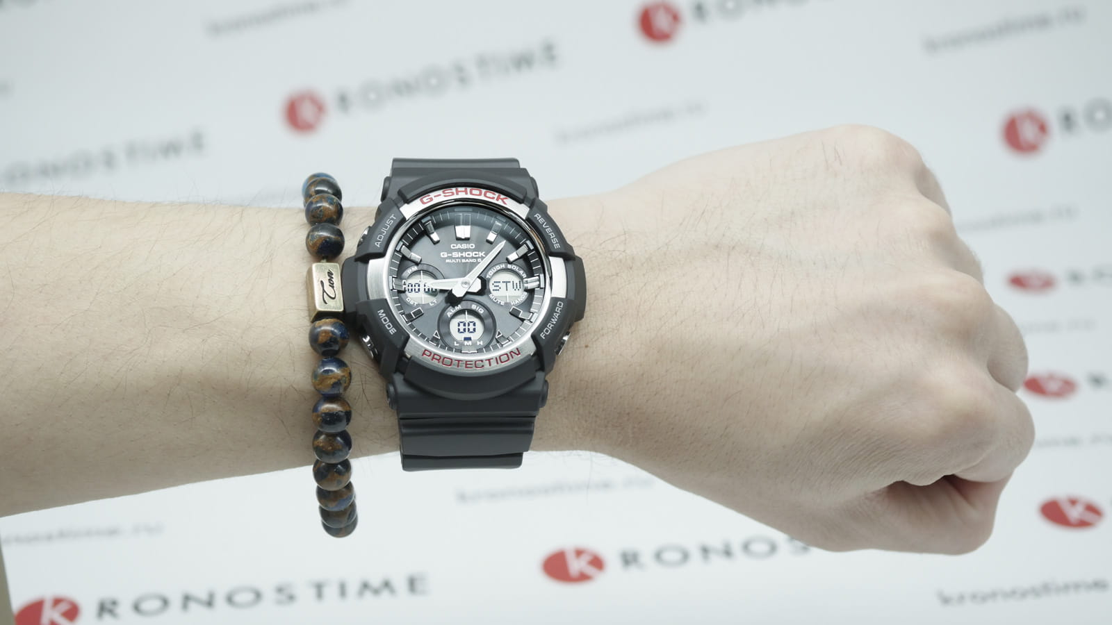 Casio Casio G-Shock GAW-100-1A спортивные наручные часы, вид спереди